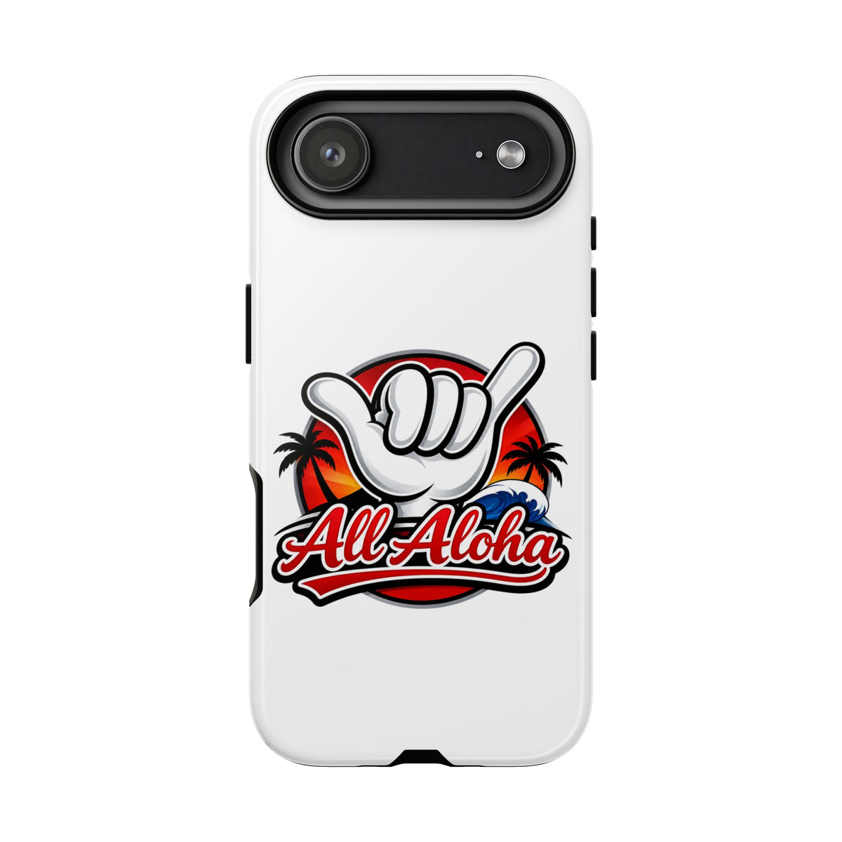 All Aloha Shaka Phone Case — Tropical Surf Protective Cover