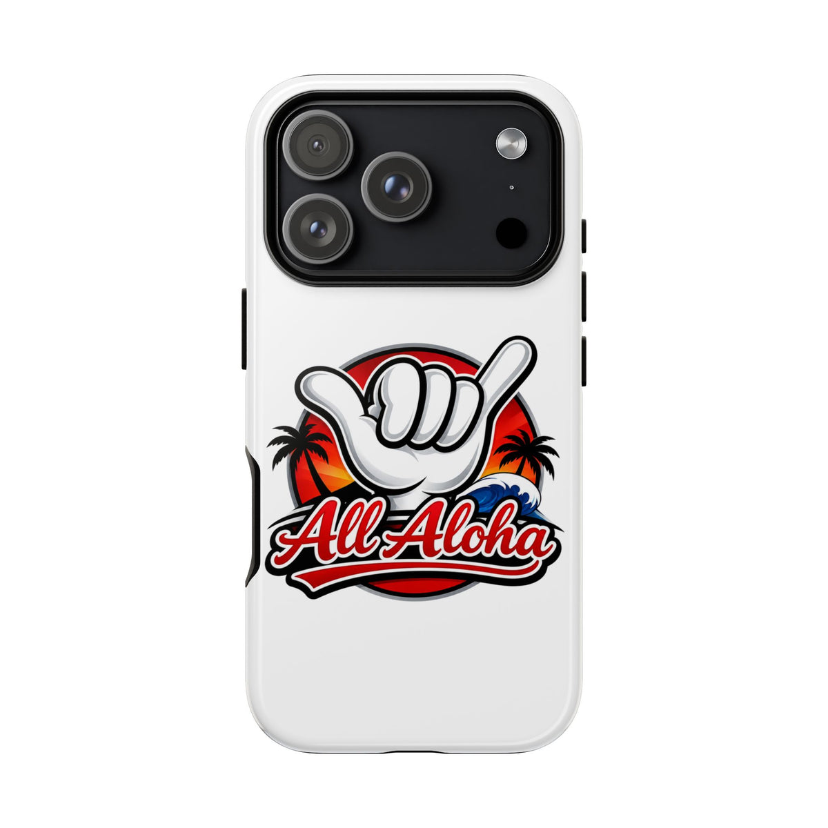 All Aloha Shaka Phone Case — Tropical Surf Protective Cover