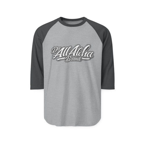 All Aloha Raglan Shirt — Vintage Script Baseball Tee