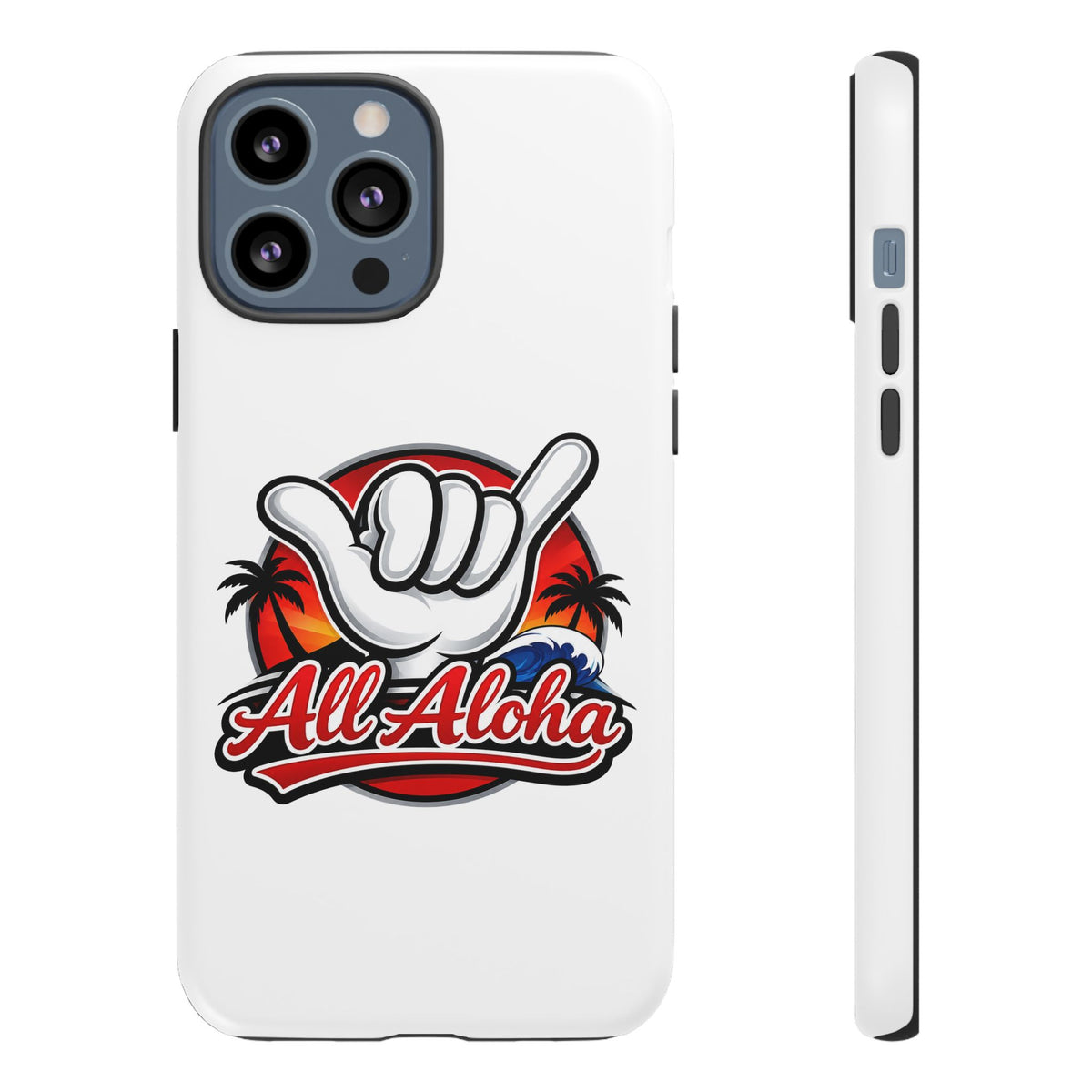 All Aloha Shaka Phone Case — Tropical Surf Protective Cover