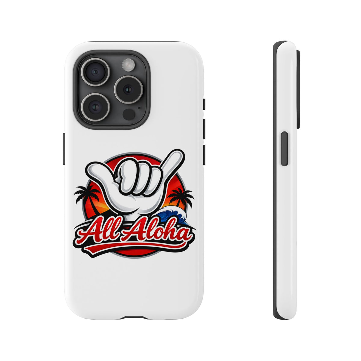 All Aloha Shaka Phone Case — Tropical Surf Protective Cover