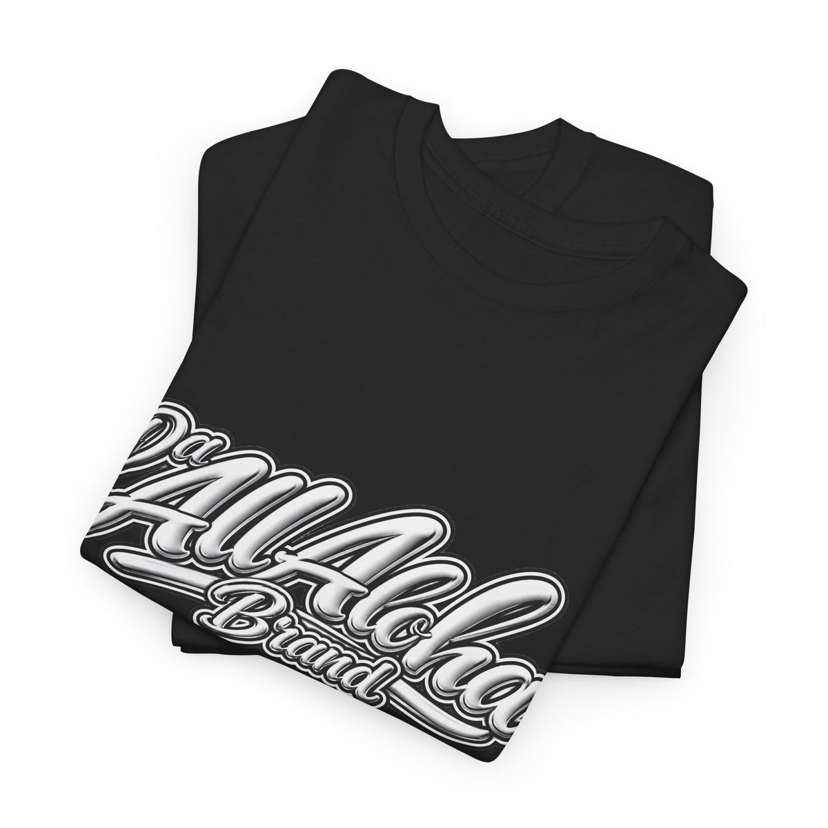 All Aloha Brand T-Shirt — Retro Script Graphic Tee