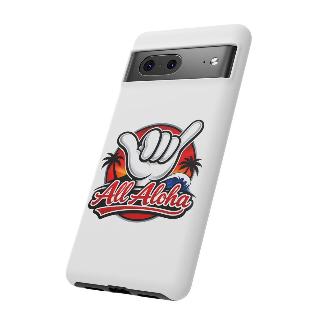 All Aloha Shaka Phone Case — Tropical Surf Protective Cover