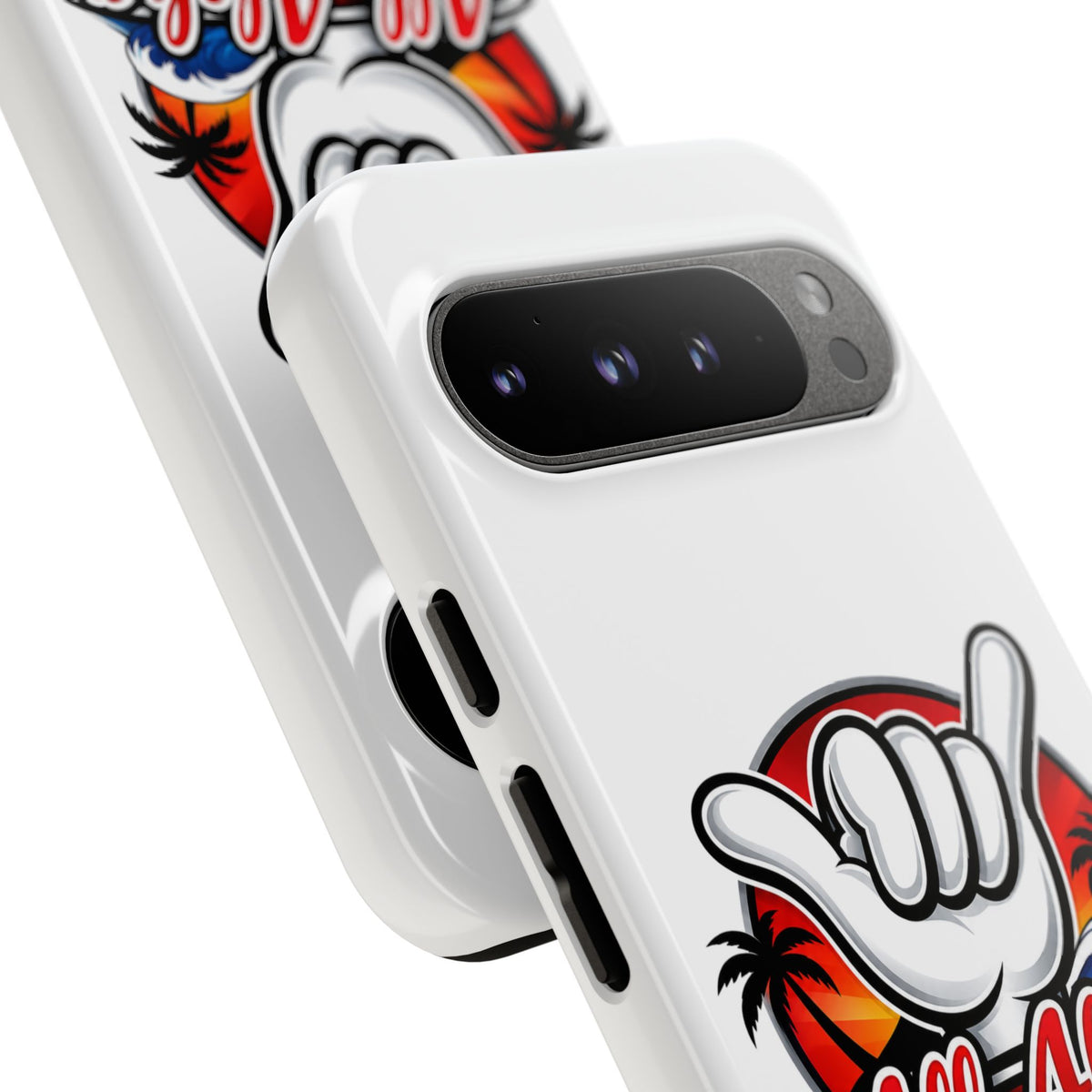 All Aloha Shaka Phone Case — Tropical Surf Protective Cover