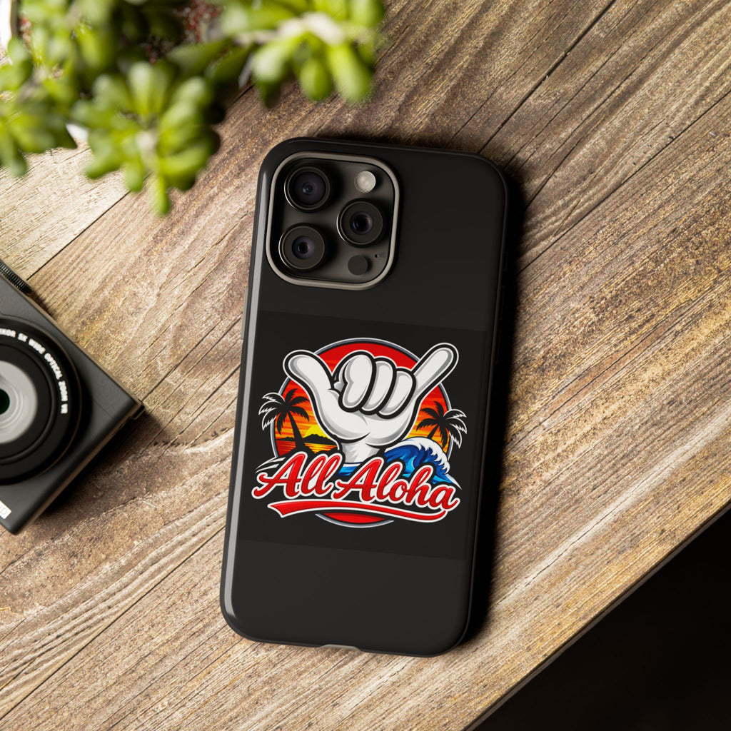 All Aloha Phone Case — Shaka Surf Tropical iPhone Cover