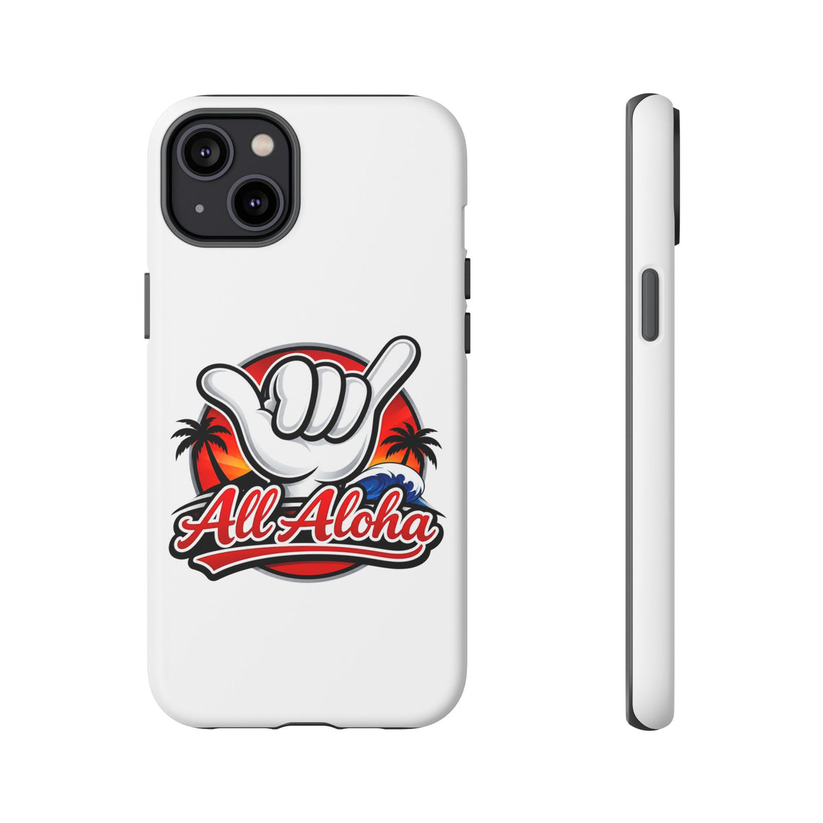 All Aloha Shaka Phone Case — Tropical Surf Protective Cover