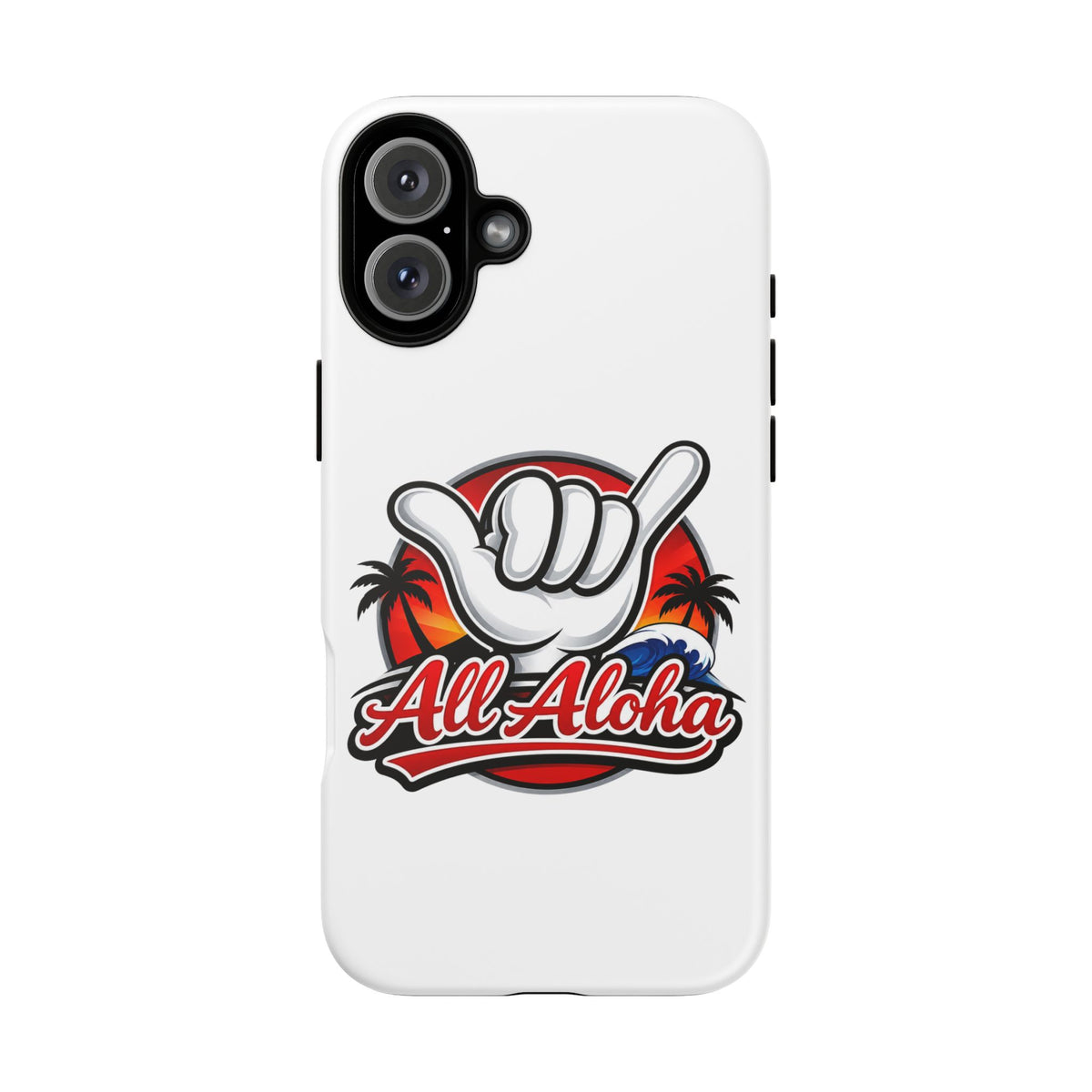 All Aloha Shaka Phone Case — Tropical Surf Protective Cover