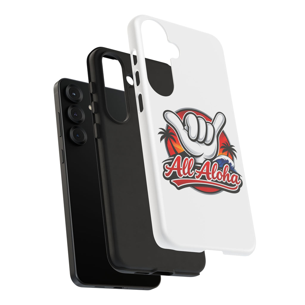 All Aloha Shaka Phone Case — Tropical Surf Protective Cover