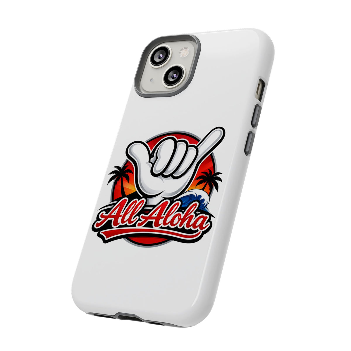 All Aloha Shaka Phone Case — Tropical Surf Protective Cover