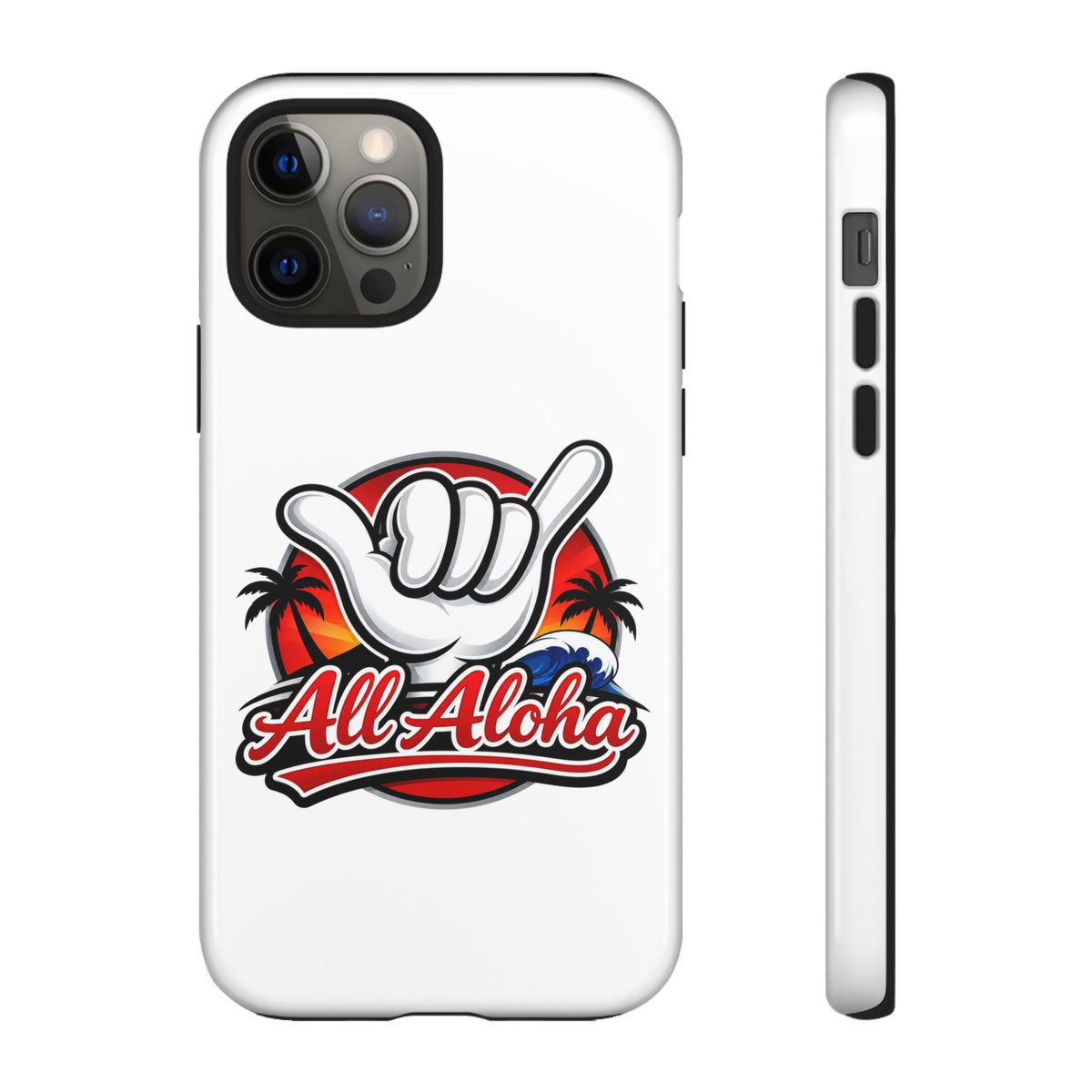All Aloha Shaka Phone Case — Tropical Surf Protective Cover