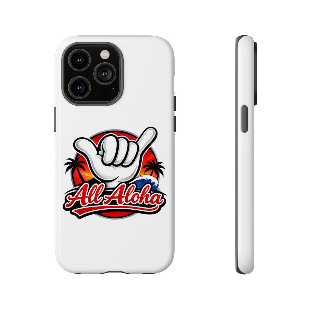 All Aloha Shaka Phone Case — Tropical Surf Protective Cover