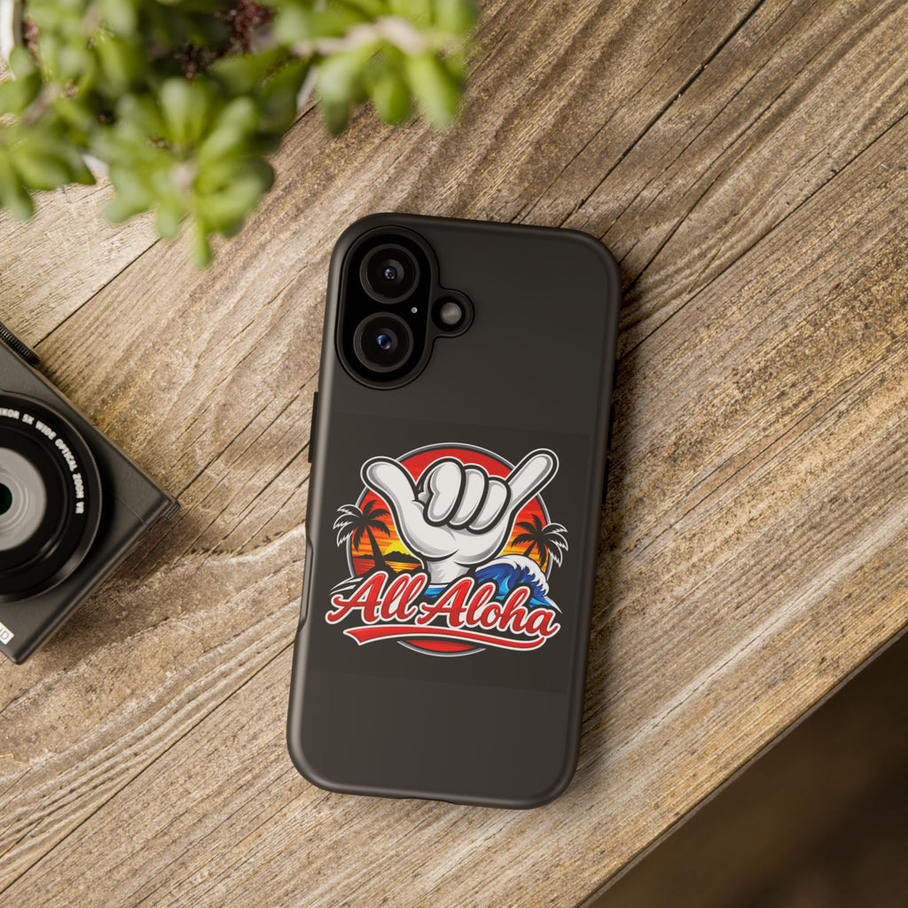 All Aloha Phone Case — Shaka Surf Tropical iPhone Cover