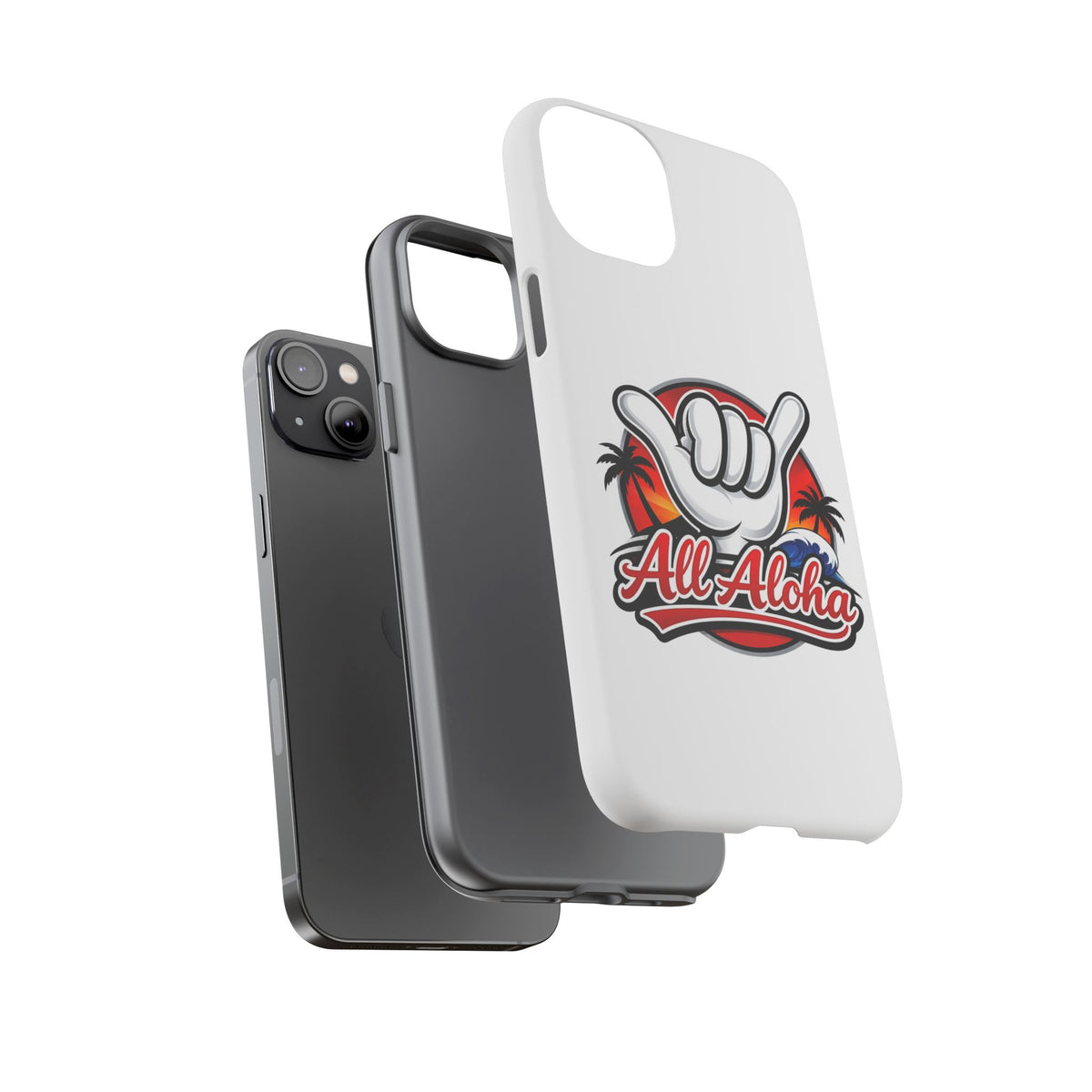 All Aloha Shaka Phone Case — Tropical Surf Protective Cover