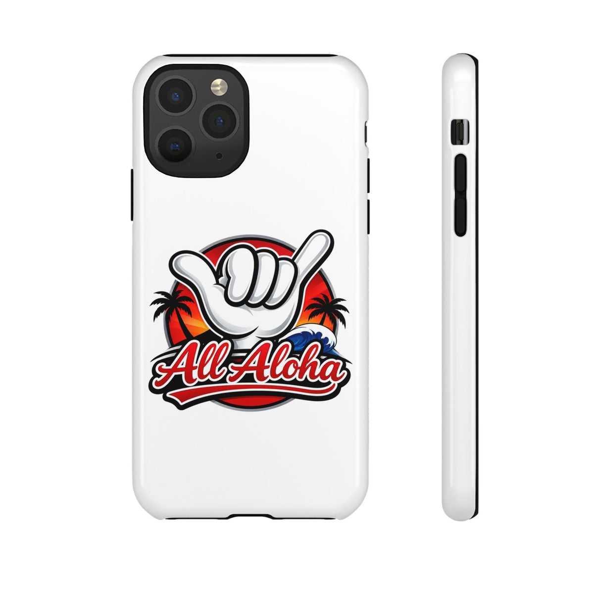 All Aloha Shaka Phone Case — Tropical Surf Protective Cover