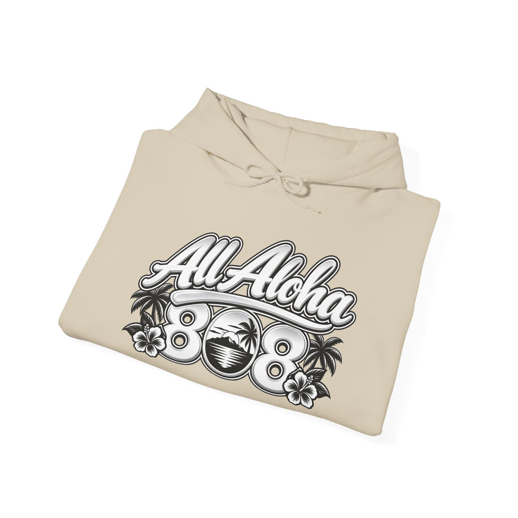 808 All Aloha Hoodie — Hawaiian 808 Pride Pullover