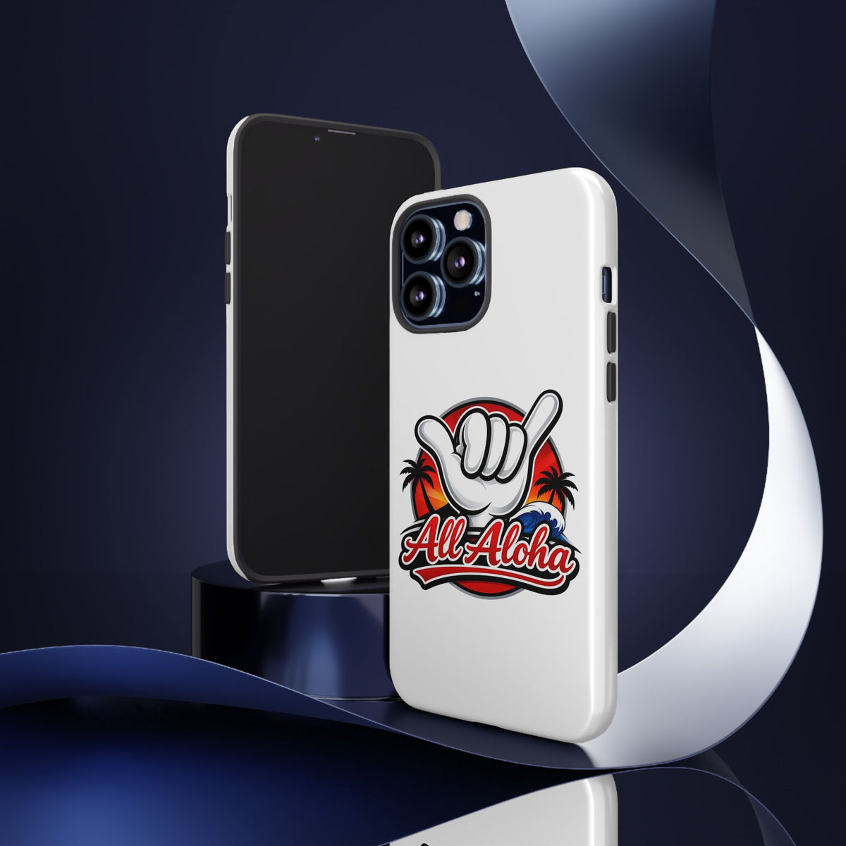All Aloha Shaka Phone Case — Tropical Surf Protective Cover