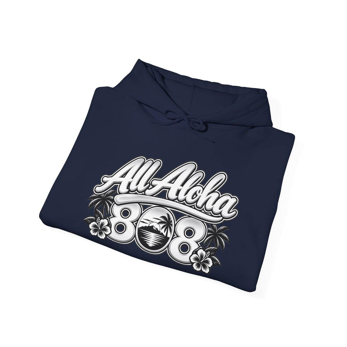 808 All Aloha Hoodie — Hawaiian 808 Pride Pullover