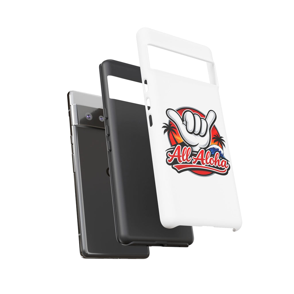 All Aloha Shaka Phone Case — Tropical Surf Protective Cover