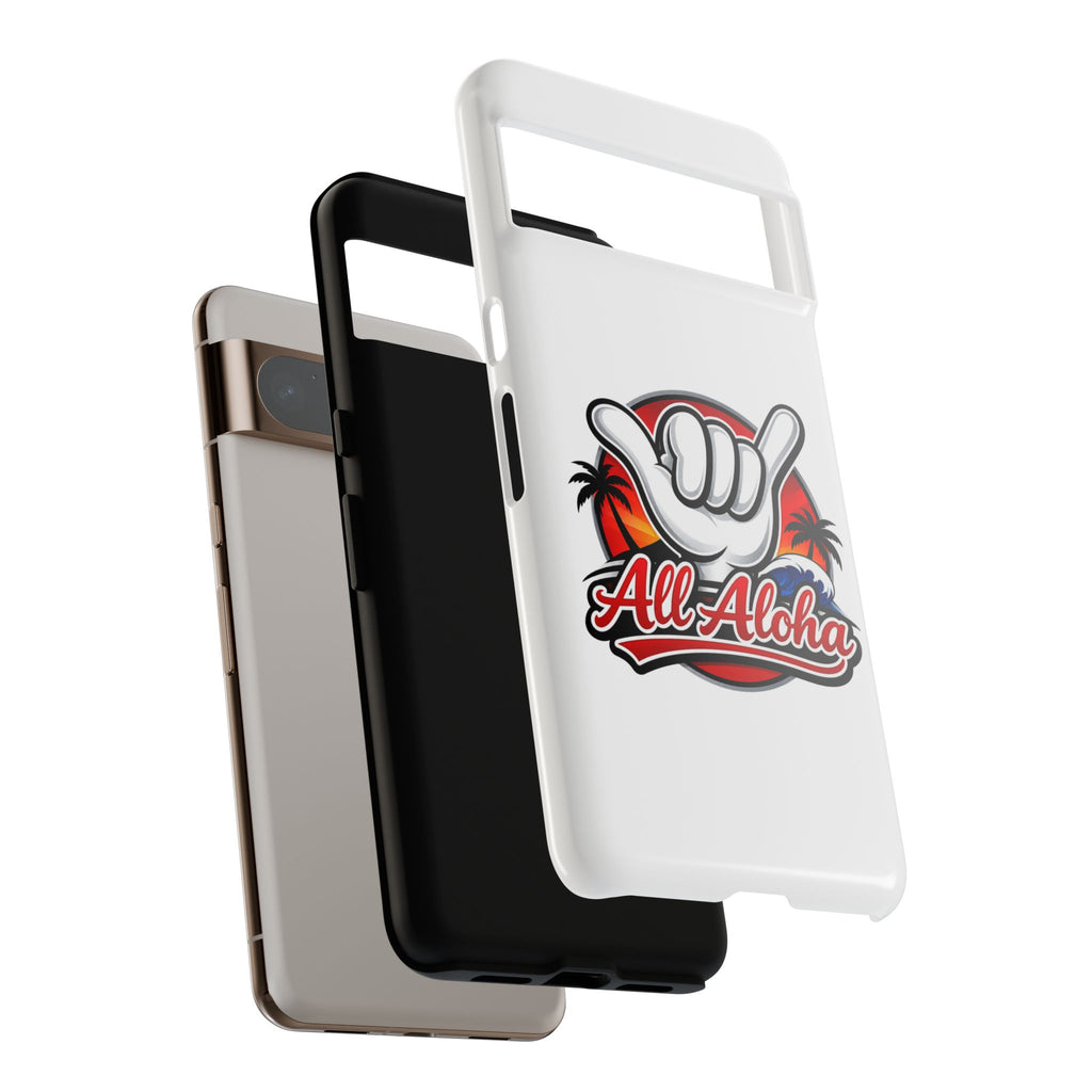 All Aloha Shaka Phone Case — Tropical Surf Protective Cover