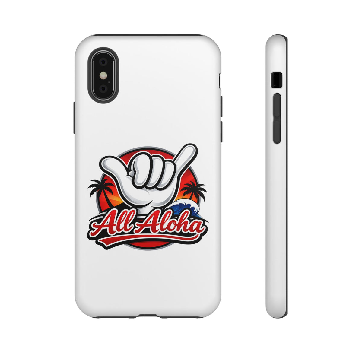 All Aloha Shaka Phone Case — Tropical Surf Protective Cover