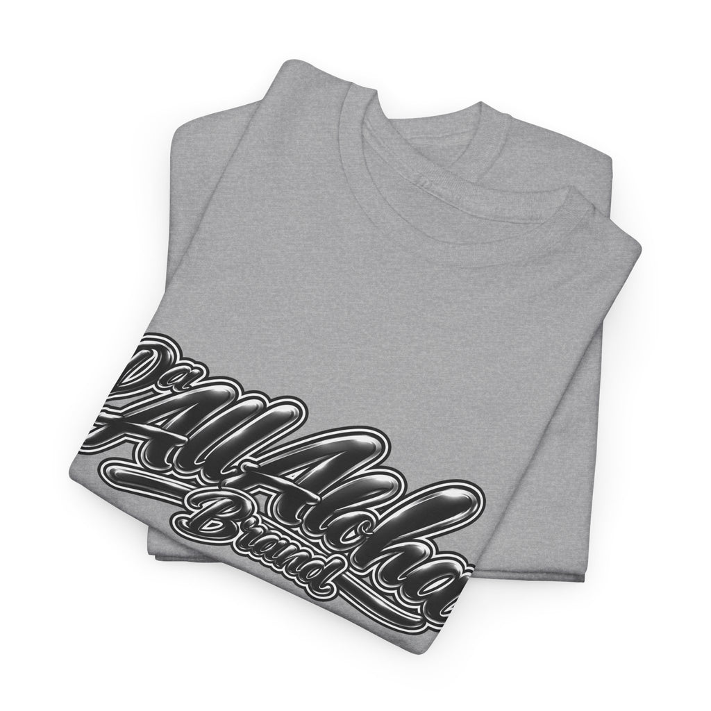 Aloha Brand Script T-Shirt — Retro Hawaiian Surf Graphic Tee