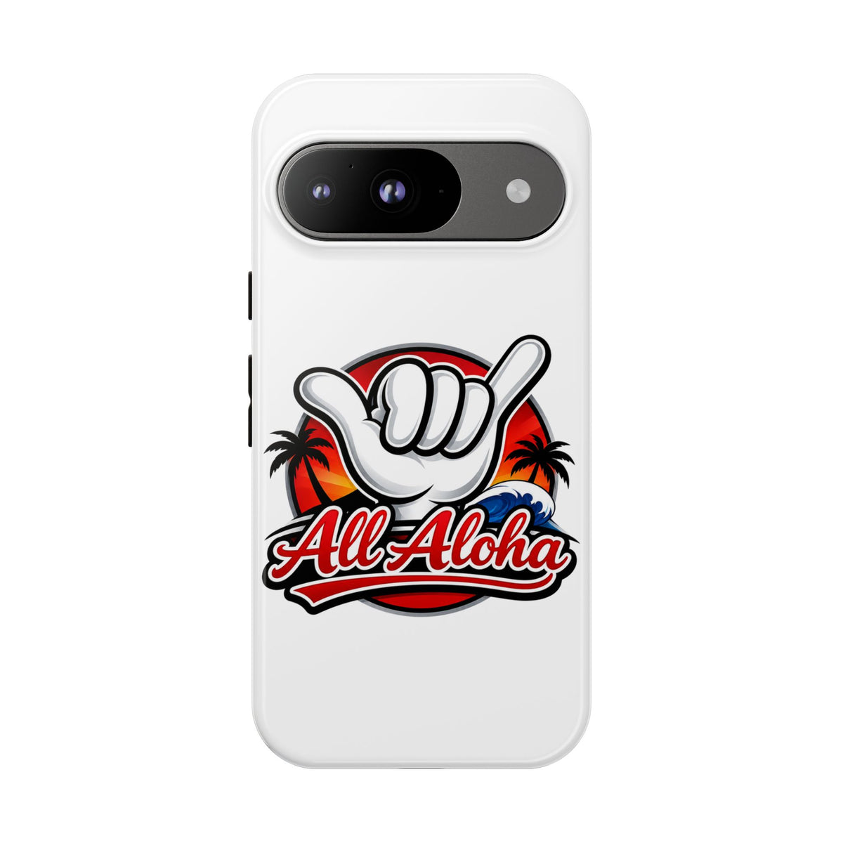 All Aloha Shaka Phone Case — Tropical Surf Protective Cover