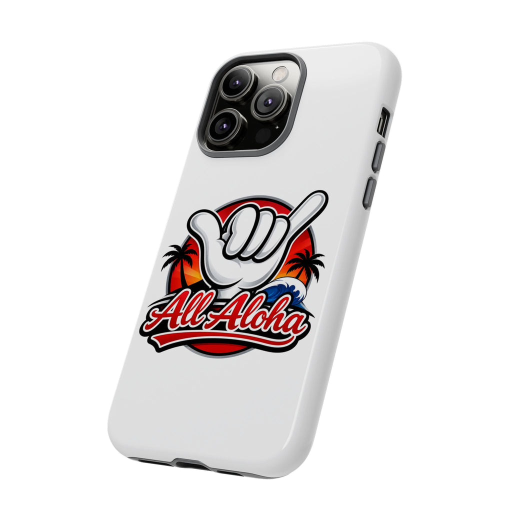 All Aloha Shaka Phone Case — Tropical Surf Protective Cover