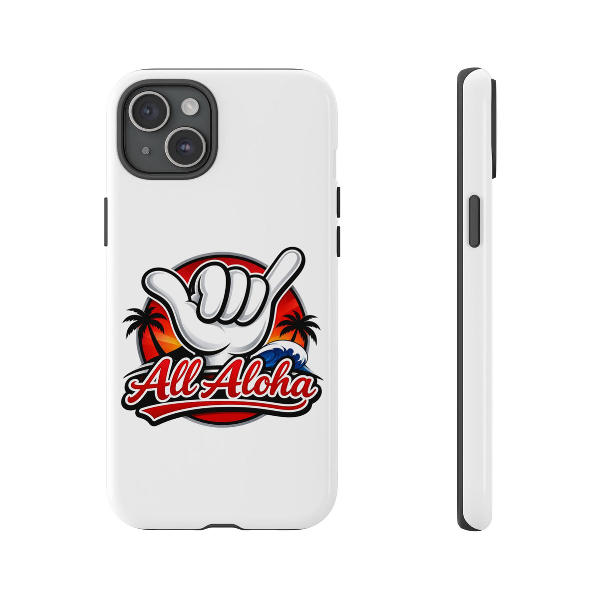 All Aloha Shaka Phone Case — Tropical Surf Protective Cover