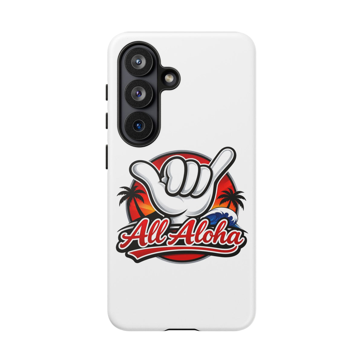 All Aloha Shaka Phone Case — Tropical Surf Protective Cover