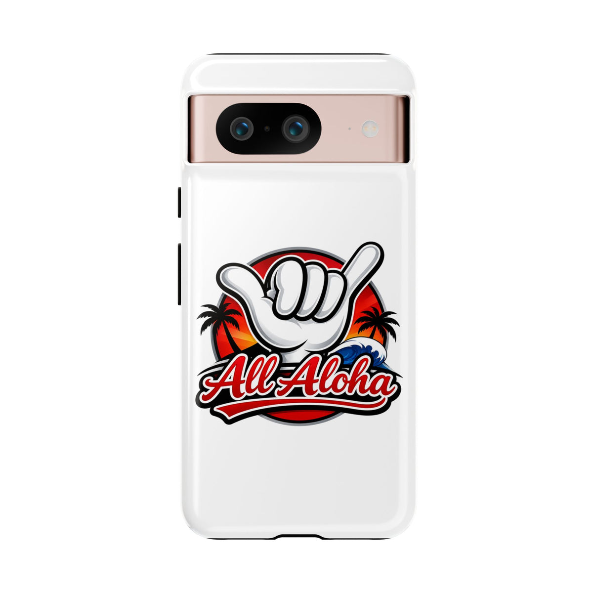 All Aloha Shaka Phone Case — Tropical Surf Protective Cover