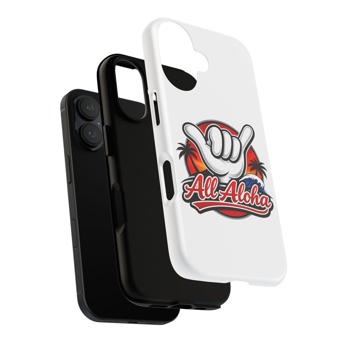 All Aloha Shaka Phone Case — Tropical Surf Protective Cover