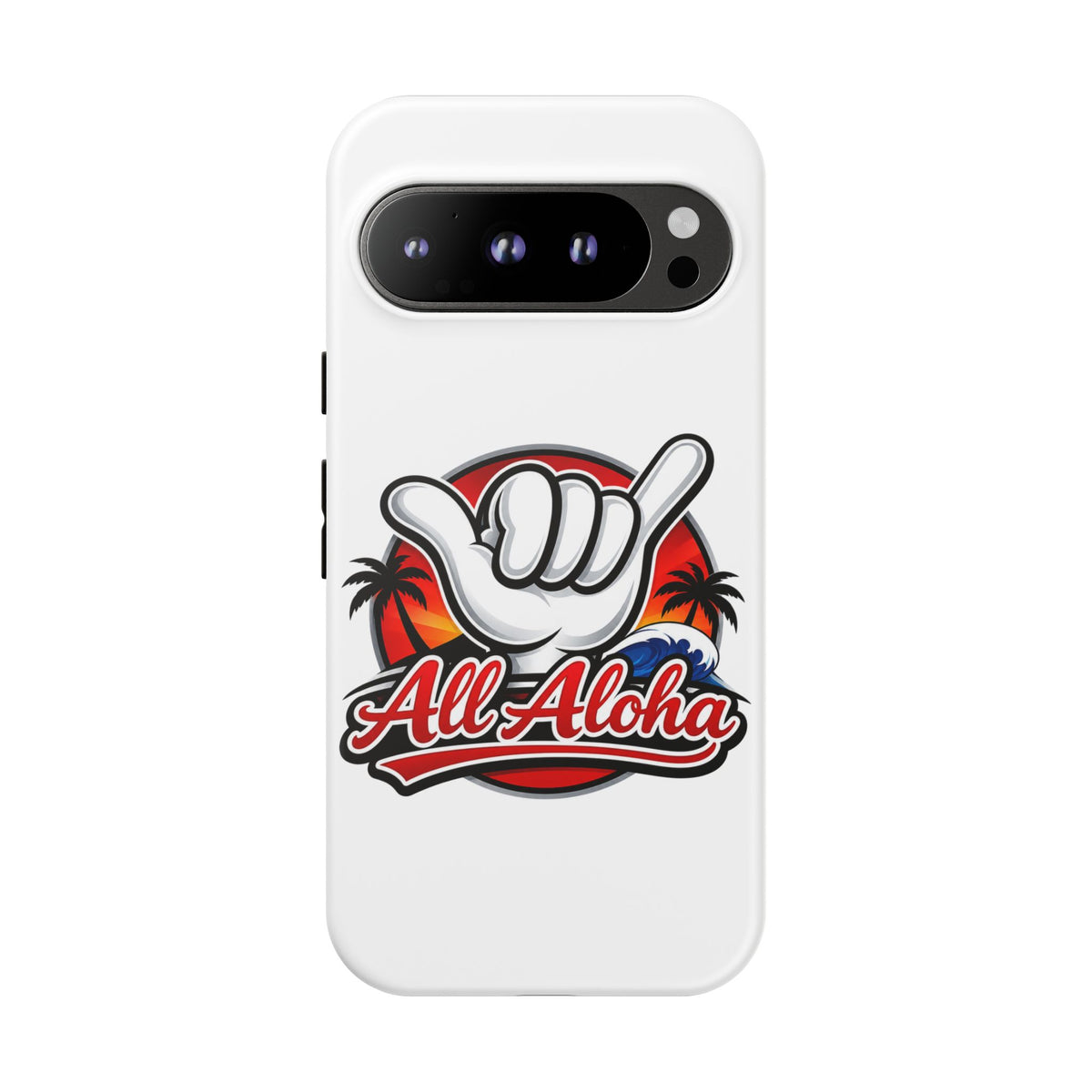 All Aloha Shaka Phone Case — Tropical Surf Protective Cover