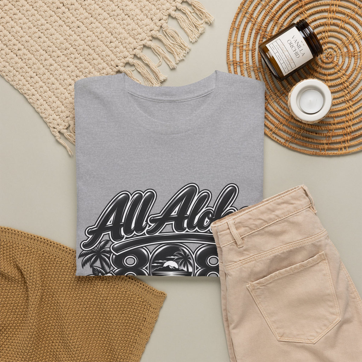 All Aloha Tee — Hawaiian Surf Vibes T-Shirt