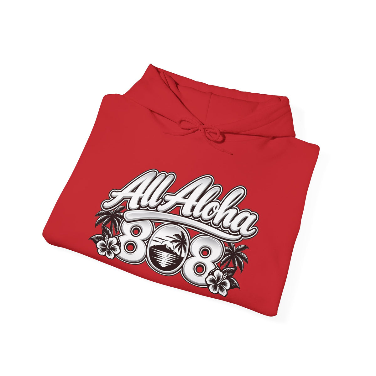 808 All Aloha Hoodie — Hawaiian 808 Pride Pullover