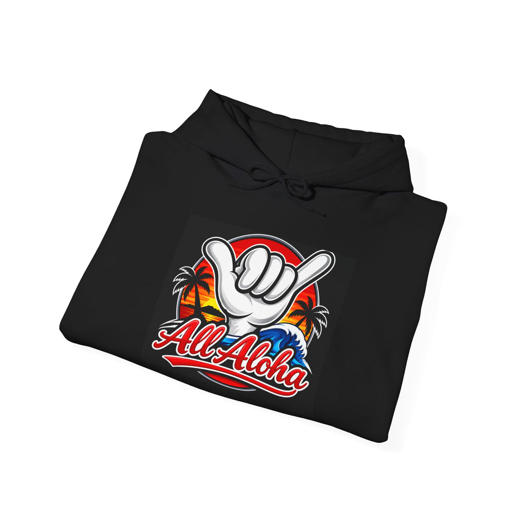 All Aloha Hoodie Unisex Heavy Blend™ Hooded Sweatshirt