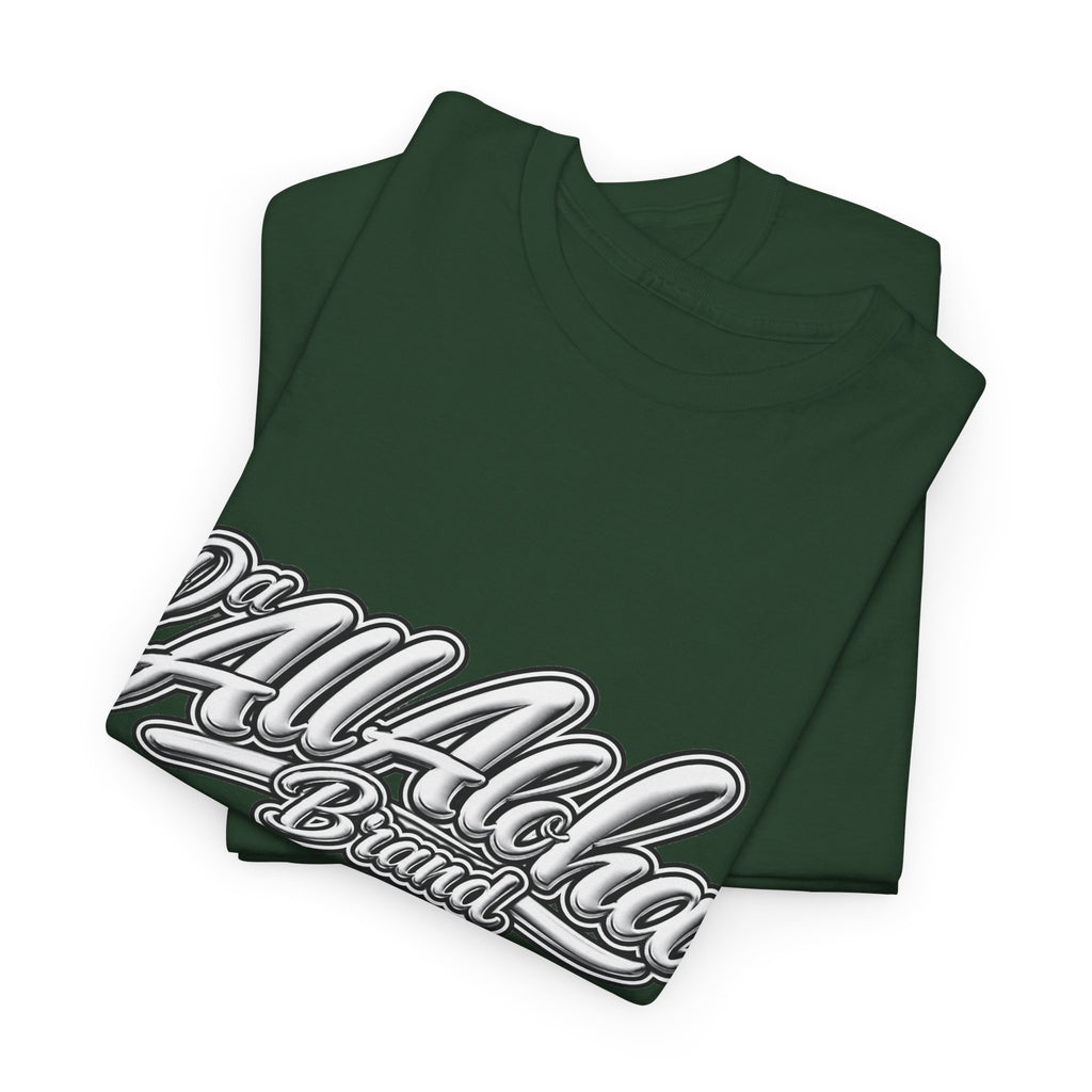 All Aloha Brand T-Shirt — Retro Script Graphic Tee