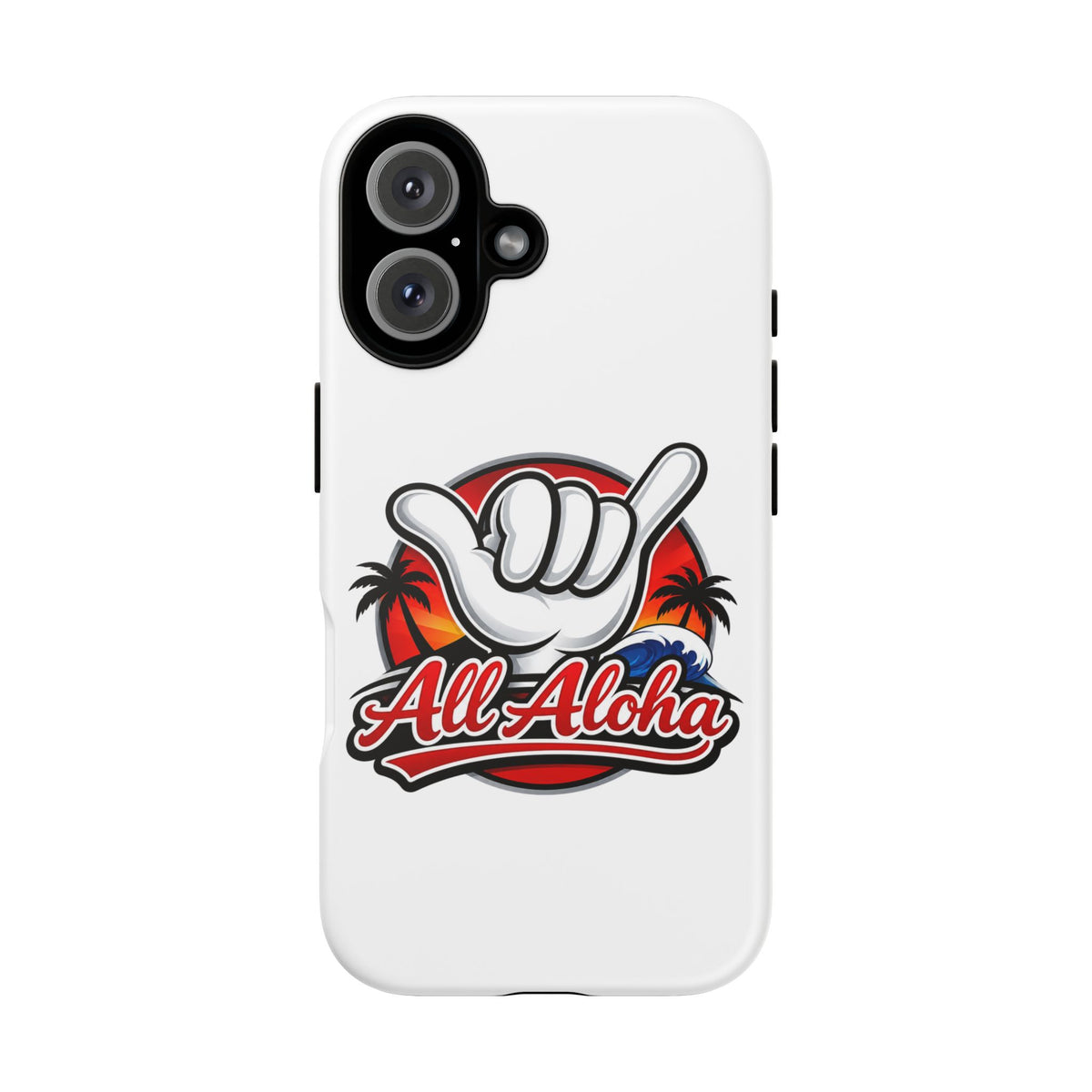 All Aloha Shaka Phone Case — Tropical Surf Protective Cover