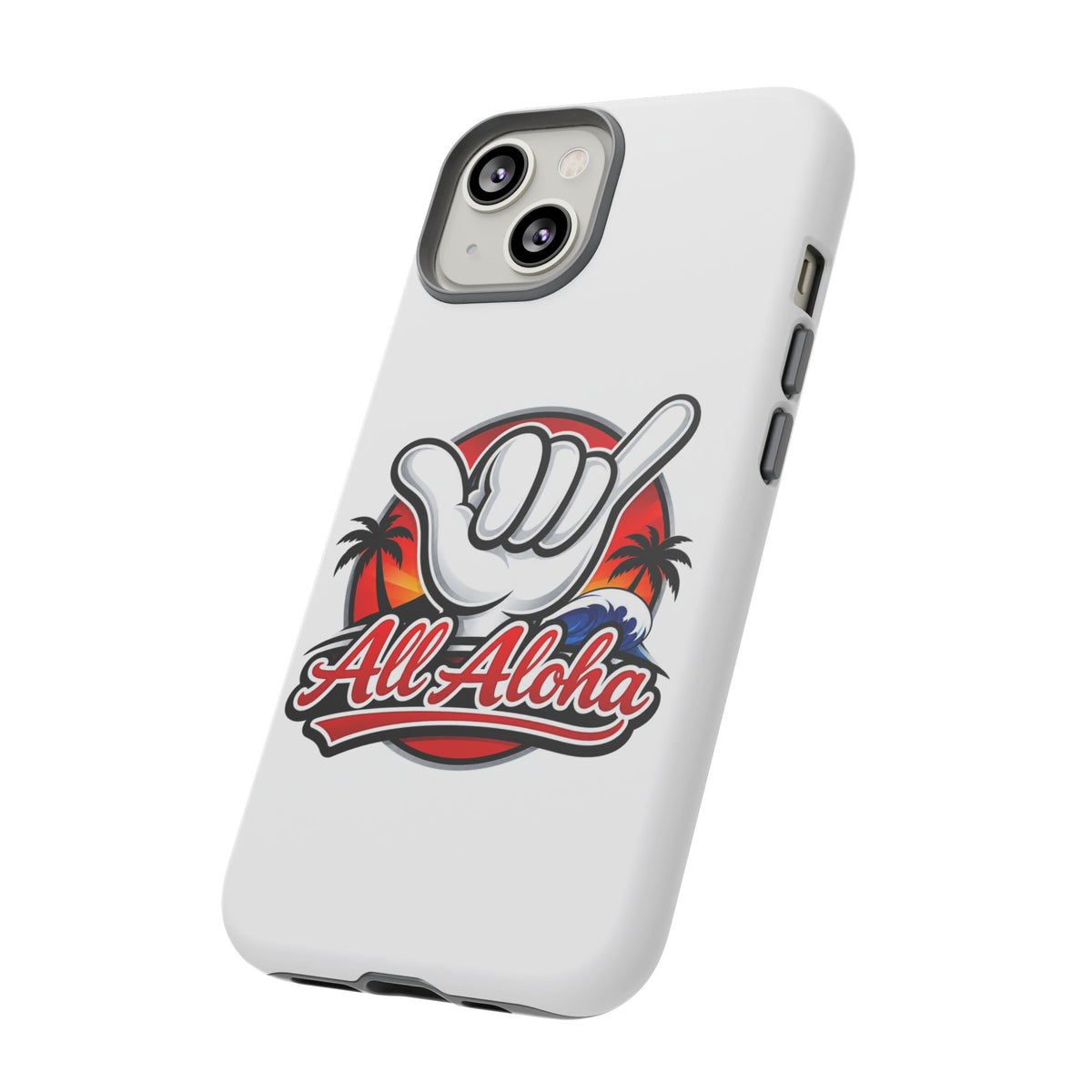All Aloha Shaka Phone Case — Tropical Surf Protective Cover