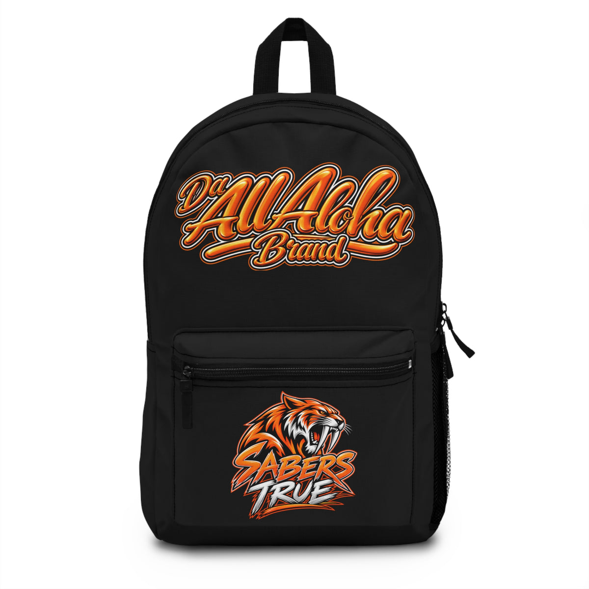 Sabers True Tiger Graphic Backpack — Do All Aloha Brand School & Sports Bag