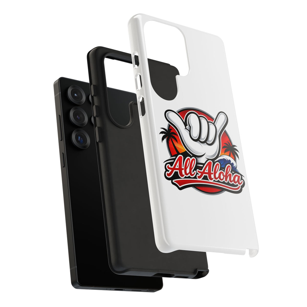All Aloha Shaka Phone Case — Tropical Surf Protective Cover