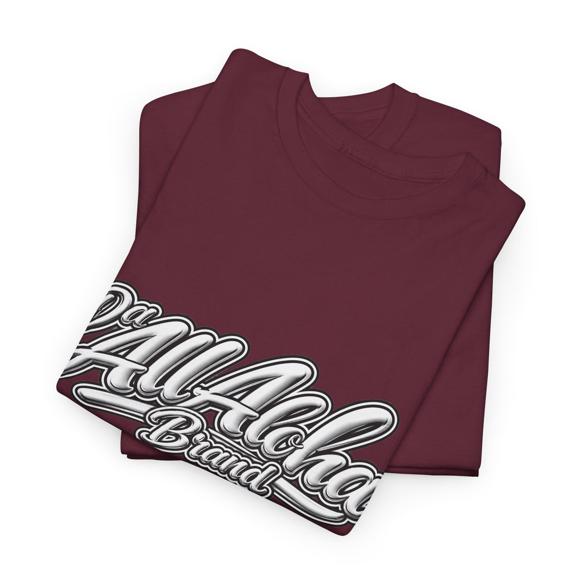 All Aloha Brand T-Shirt — Retro Script Graphic Tee