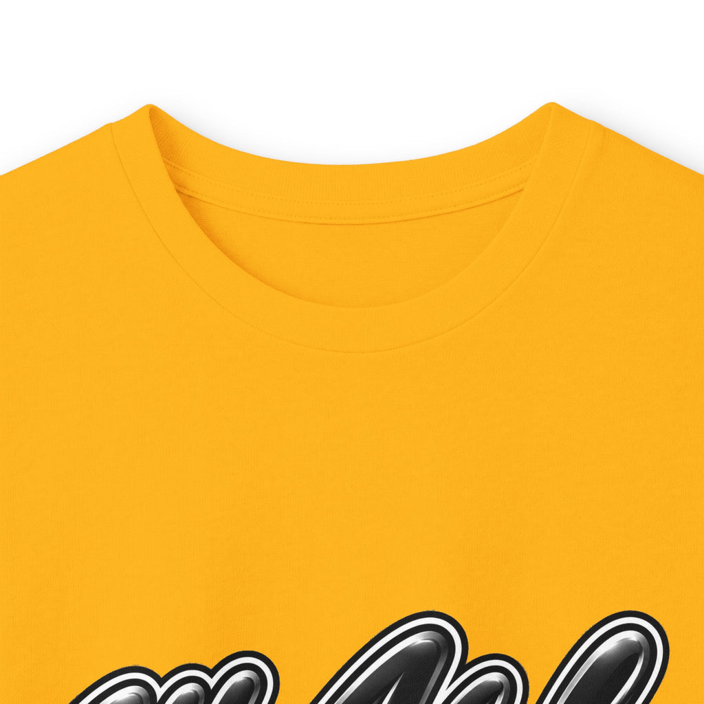 All Aloha Long Sleeve Tee — Retro Script Hawaiian Shirt