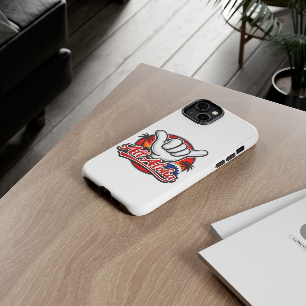 All Aloha Shaka Phone Case — Tropical Surf Protective Cover