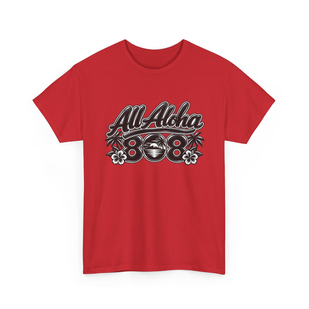 All Aloha Tee — Hawaiian Surf Vibes T-Shirt