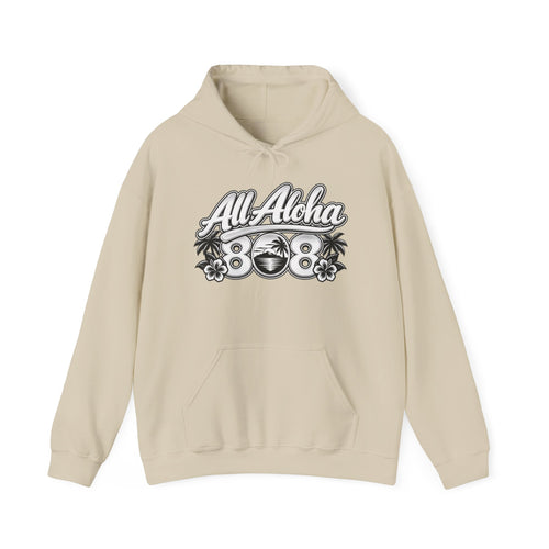 808 All Aloha Hoodie — Hawaiian 808 Pride Pullover