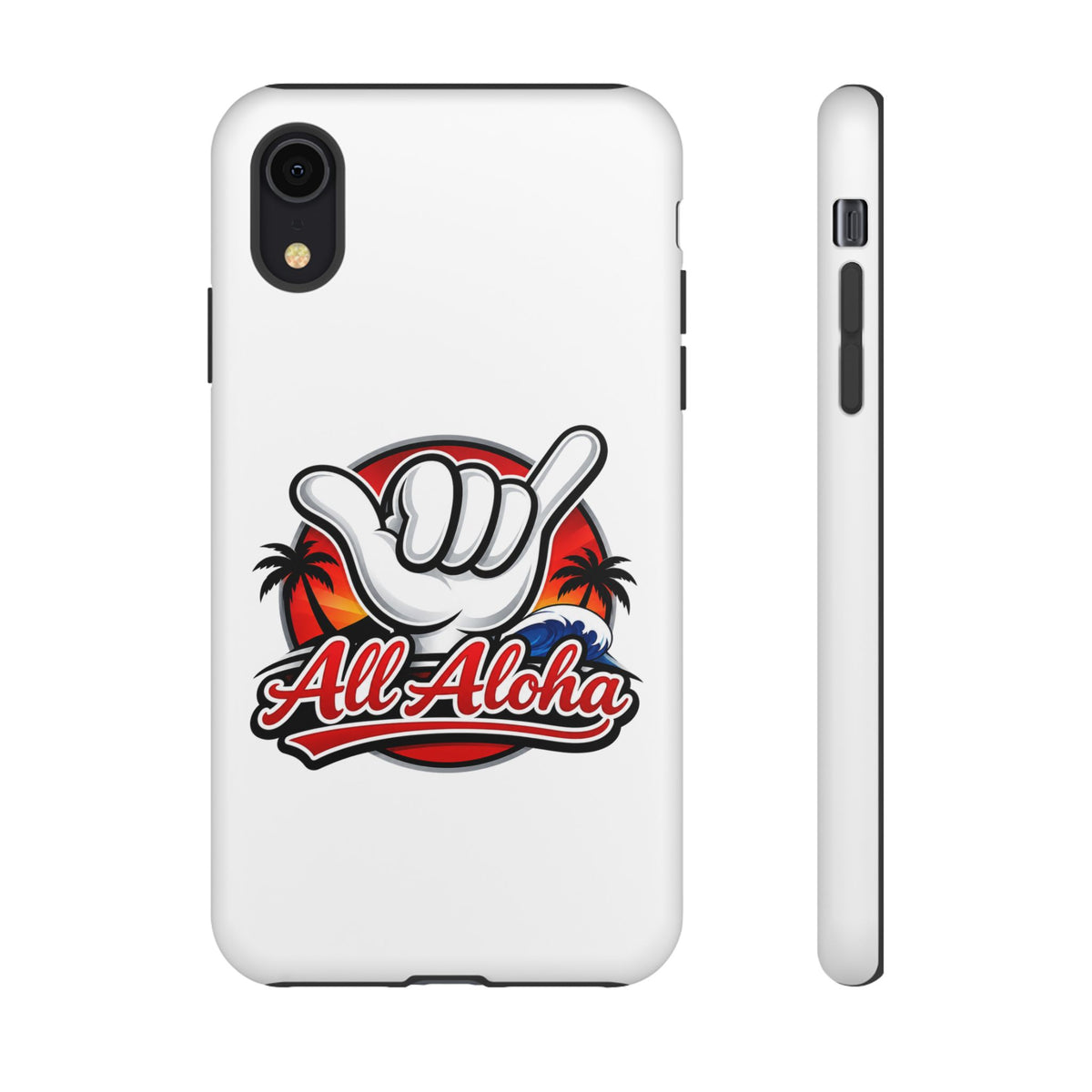 All Aloha Shaka Phone Case — Tropical Surf Protective Cover