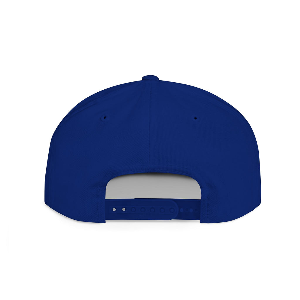 Camo Flat Bill Snapback Hat — 'All Aloha' Embroidered Trucker Cap