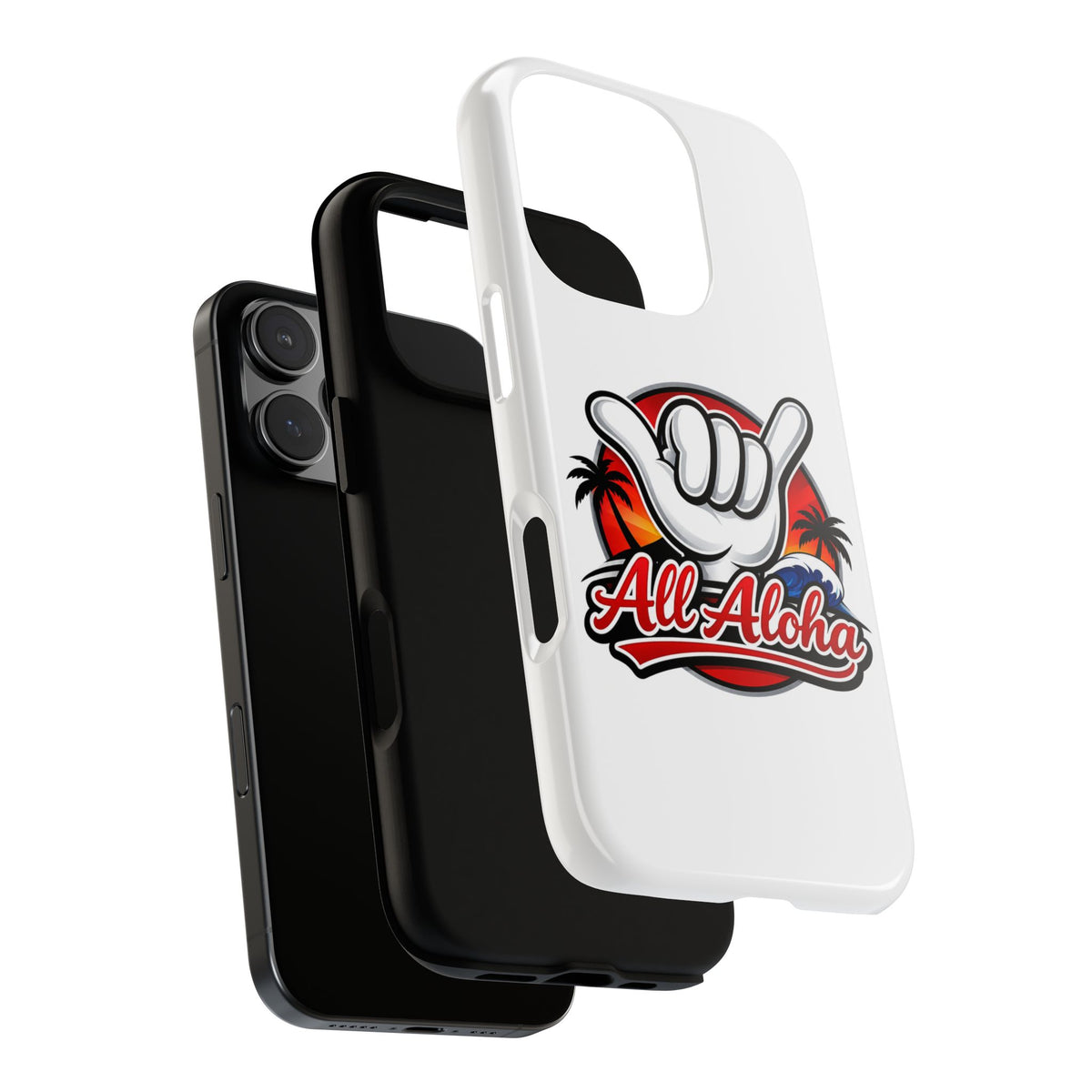 All Aloha Shaka Phone Case — Tropical Surf Protective Cover