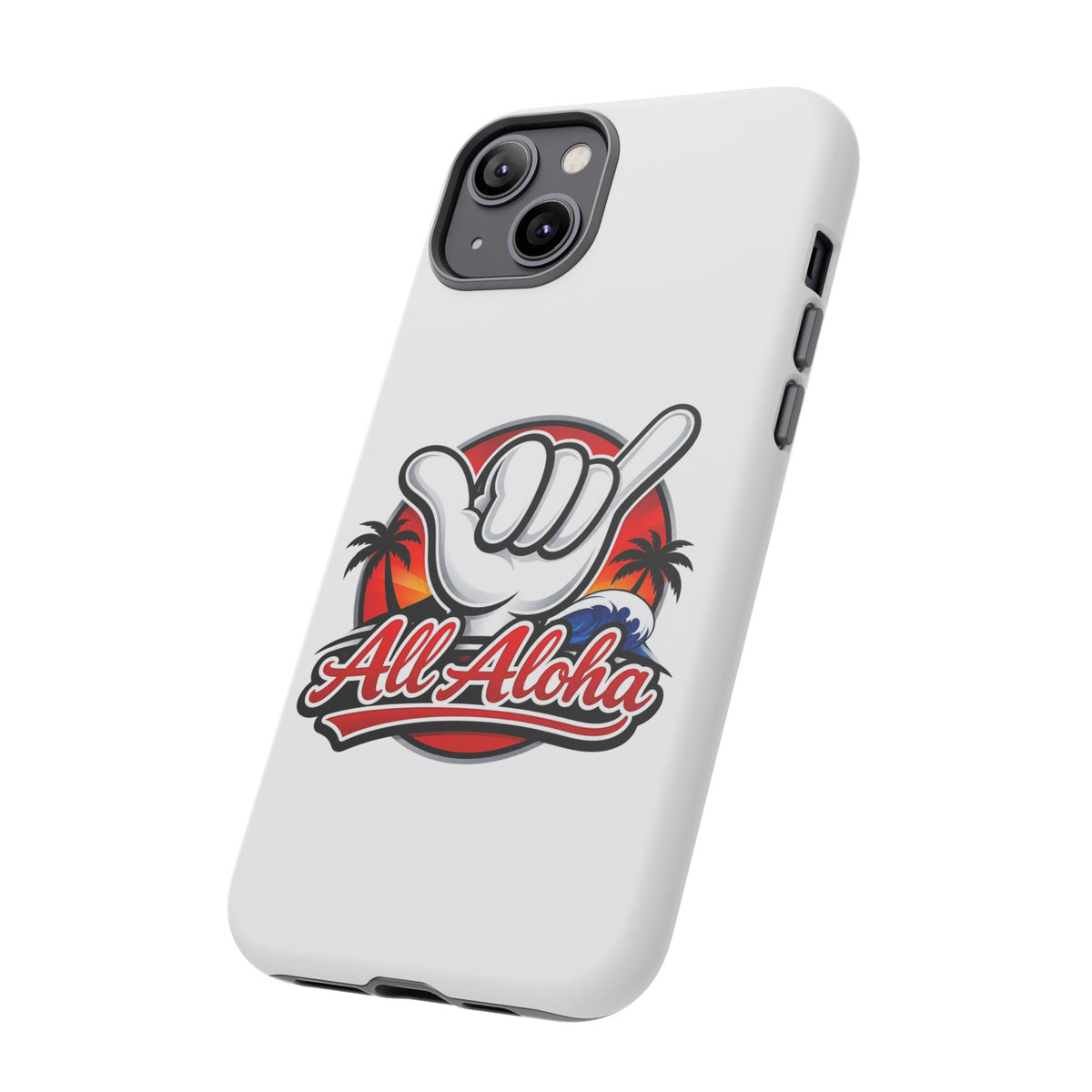 All Aloha Shaka Phone Case — Tropical Surf Protective Cover