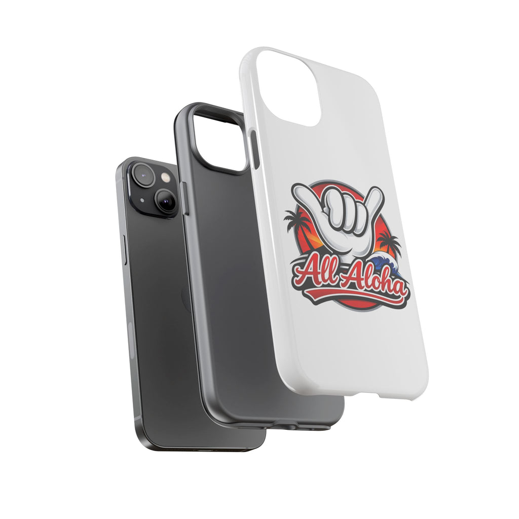 All Aloha Shaka Phone Case — Tropical Surf Protective Cover